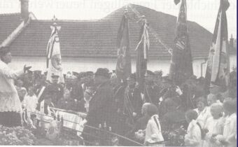 Fest mit Fahnenweihe 1928